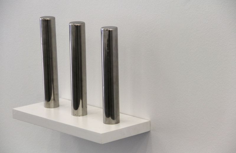 Click the image for a view of: Observation Unstructured II. 2012. 3 stainless steel tubes. Edition EV 3